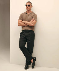 Men Traditional Fit Wool 1818 Dress Pants - Brooks Brothers sale