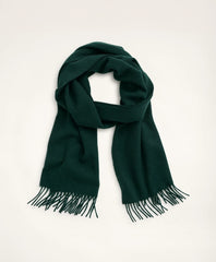 Men Cashmere Fringed Scarf - Brooks Brothers US