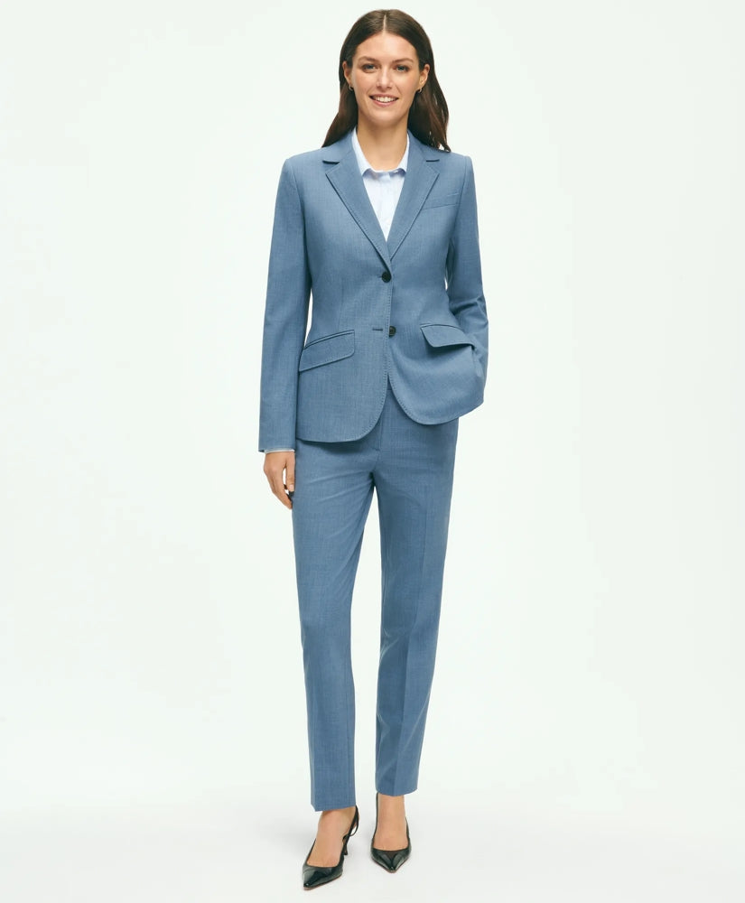 Women The Essentials Brooks Brothers Stretch Wool Jacket - Brooks Brothers Online