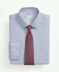 Men Brooks Brothers Explorer Collection Non-Iron Twill Ainsley Collar, Stripe Dress Shirt - Brooks Brothers For sale