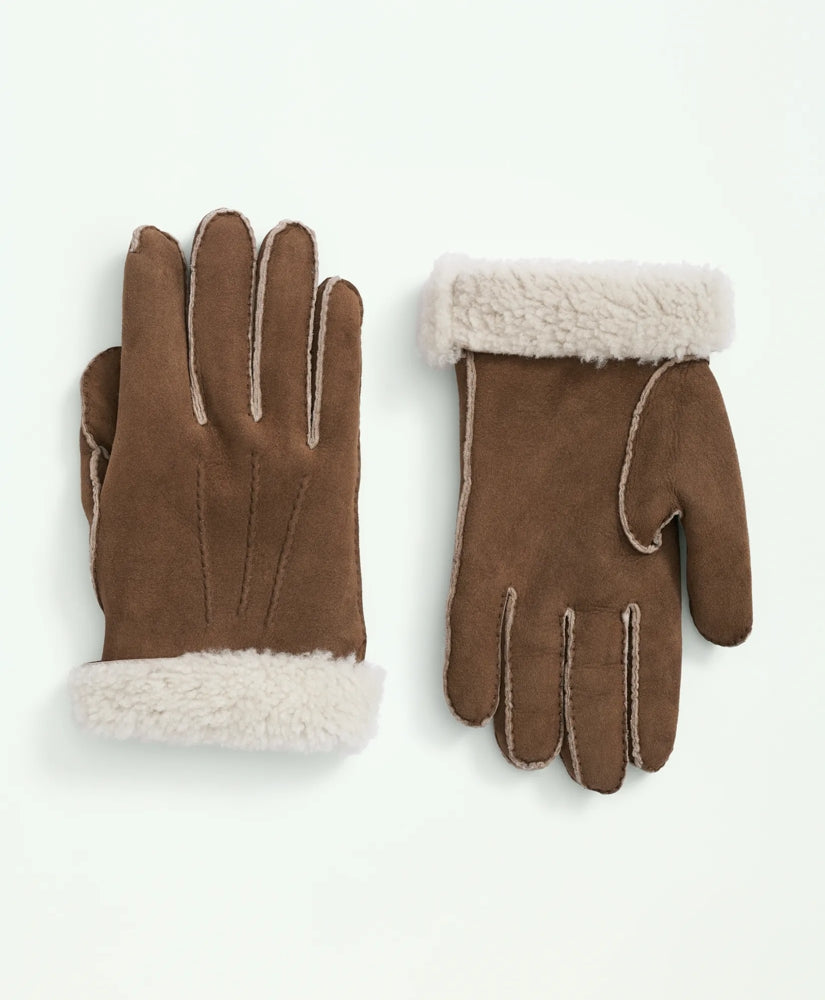 Men Shearling Sheepskin Gloves
