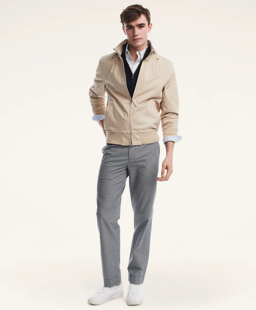 Men Cotton Bomber Jacket - Brooks Brothers sale