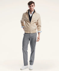 Men Cotton Bomber Jacket - Brooks Brothers sale