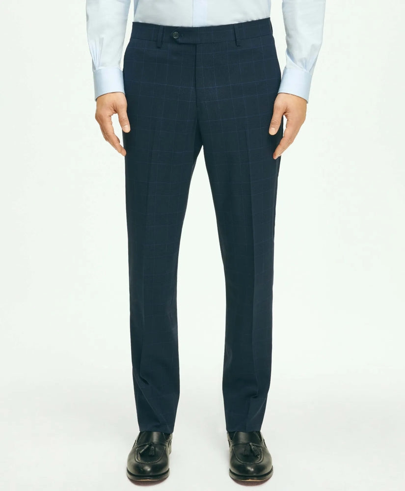 Sale Brooks Brothers Explorer Collection Classic Fit Wool Checked Suit Pants - Brooks Brothers Online