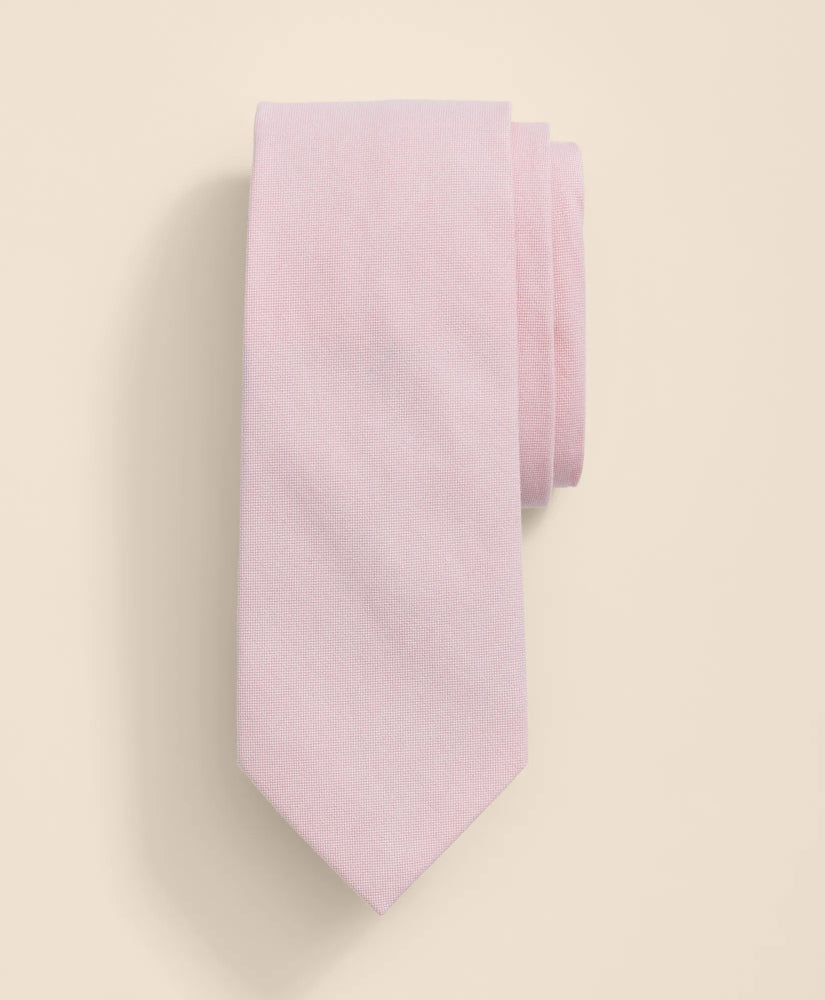 Men Cotton-Silk Oxford Tie - Brooks Brothers sale