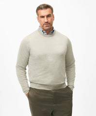 Men Big & Tall Ultimate Merino Wool Crewneck Sweater - Brooks Brothers Outlet