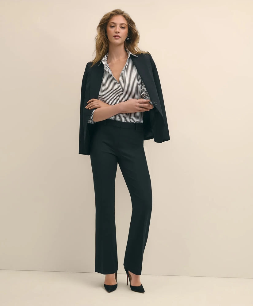 Women Classic Fit Stretch Supima - Brooks Brothers Outlet
