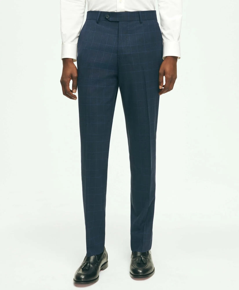 Sale Brooks Brothers Explorer Collection Slim Fit Wool Checked Suit Pants - Brooks Brothers Online