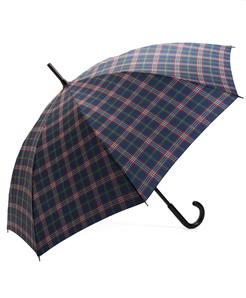Men Signature Tartan Stick Umbrella - Brooks Brothers Discount