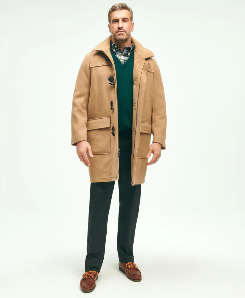 Men Big & Tall Classic Wool Duffle Coat - Brooks Brothers Near me