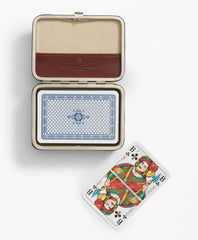 Men Travel Playing Cards With Calfskin Case - Brooks Brothers