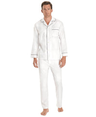 Men Wrinkle-Resistant Broadcloth Pajamas - Brooks Brothers For sale