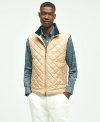 Sale Water Repellent Diamond Quilted Vest - Brooks Brothers Gift