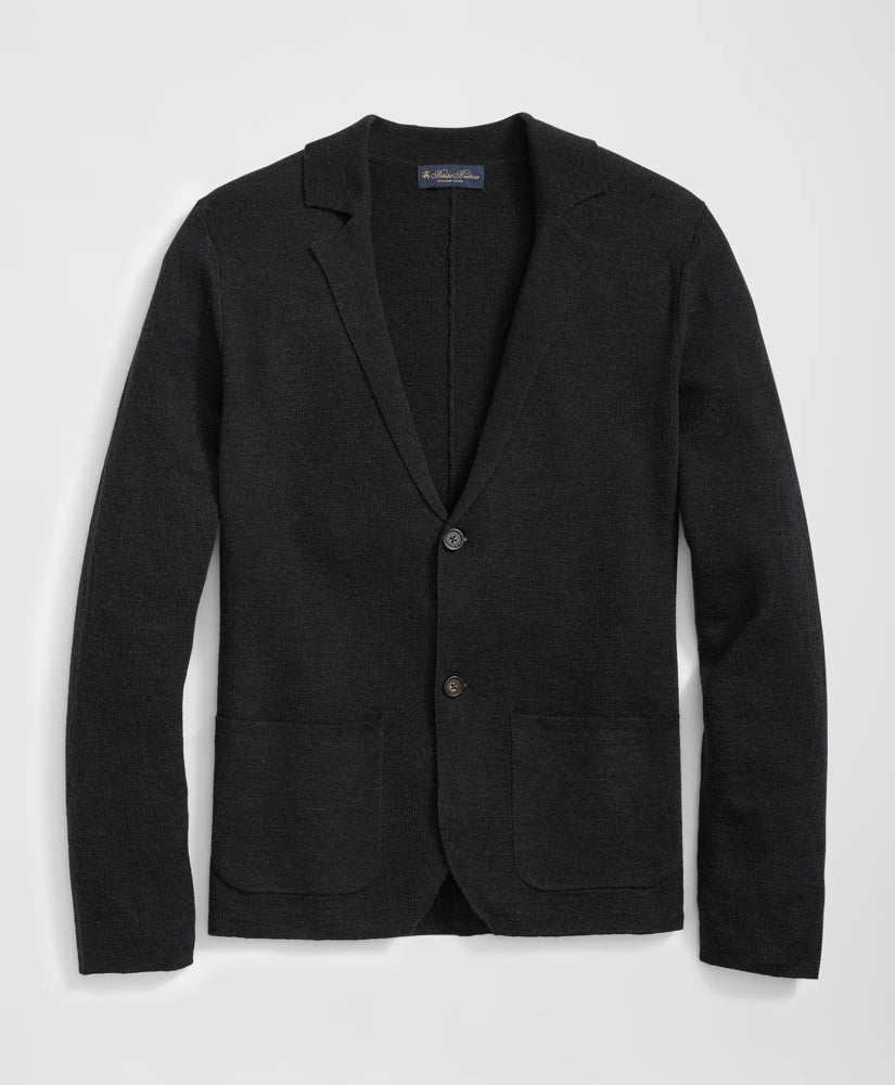 Men Ultimate Merino Wool Sweater Blazer
