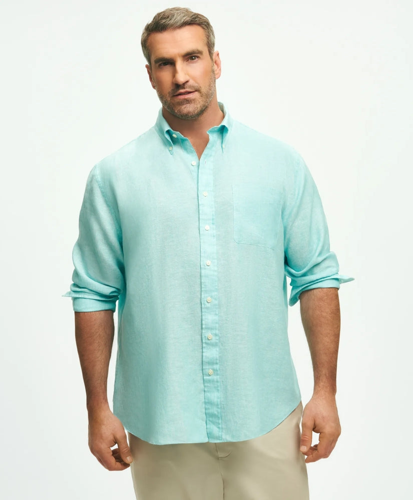 Shirts Big & Tall Sport Shirt, Irish Linen