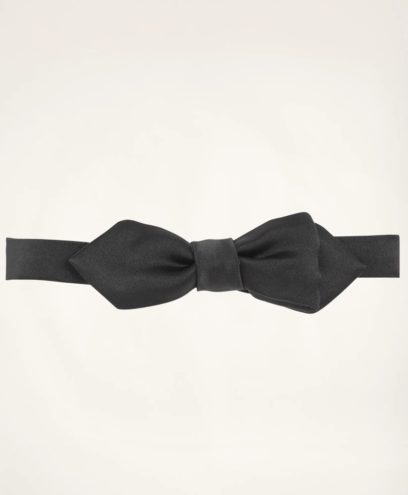 Men Formal Satin Pointed End Bow Tie - Brooks Brothers sale