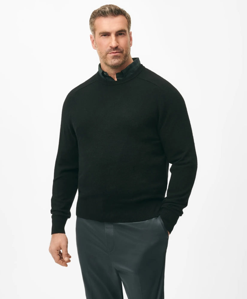 Men Big & Tall 3-Ply Cashmere Crewneck Sweater - Brooks Brothers Near me