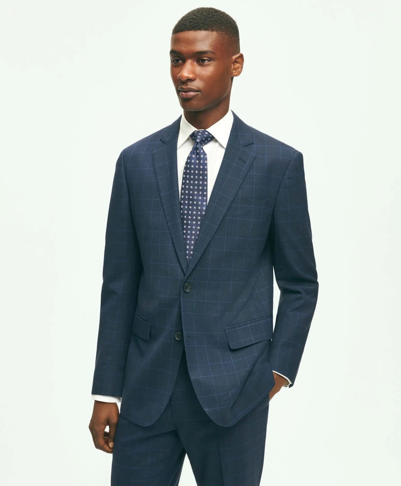 Sale Brooks Brothers Explorer Collection Slim Fit Wool Checked Suit Jacket - Brooks Brothers Discount